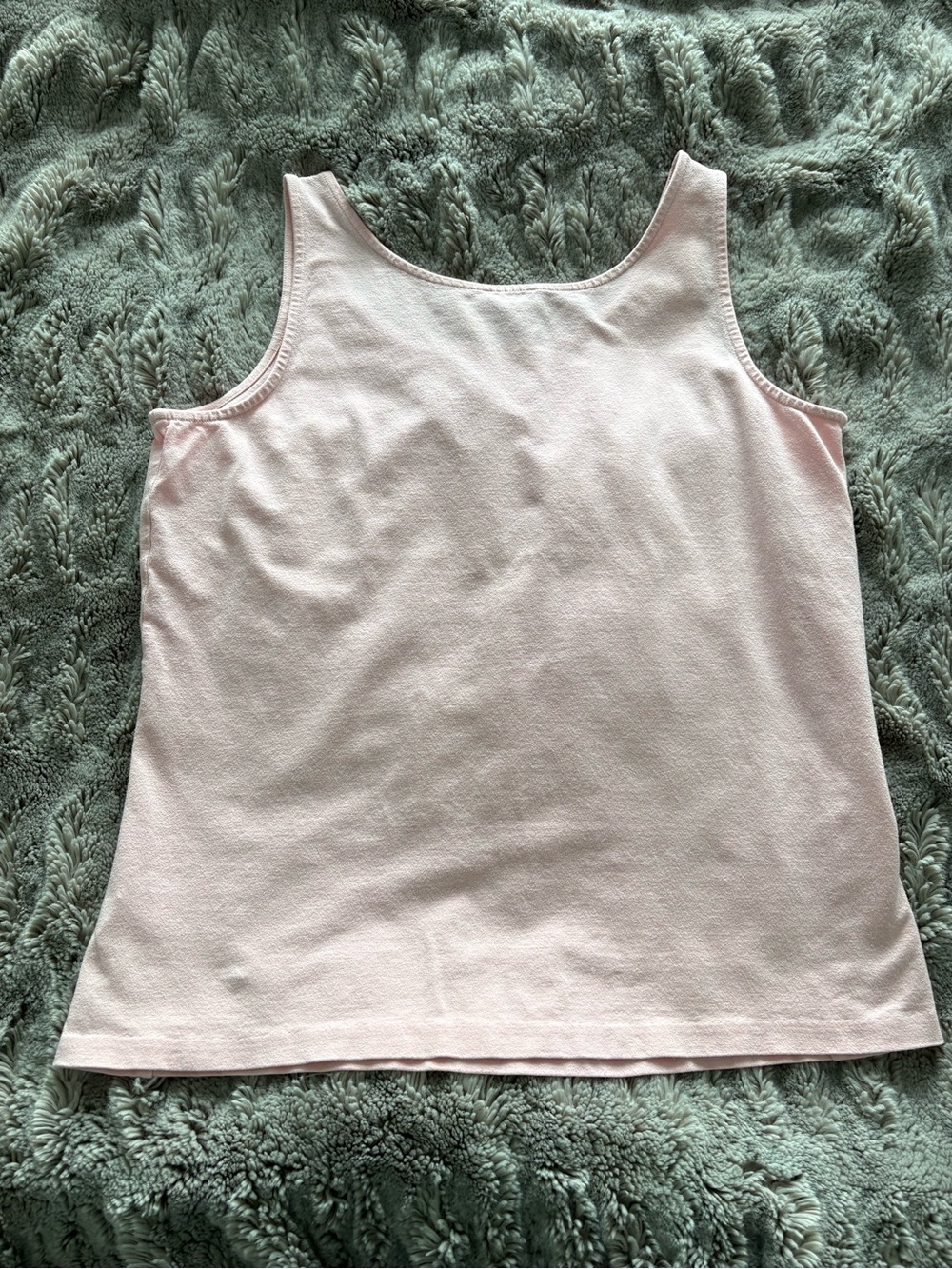 Talbots Light Pink Shell Tank Top - Picture 3 of 4